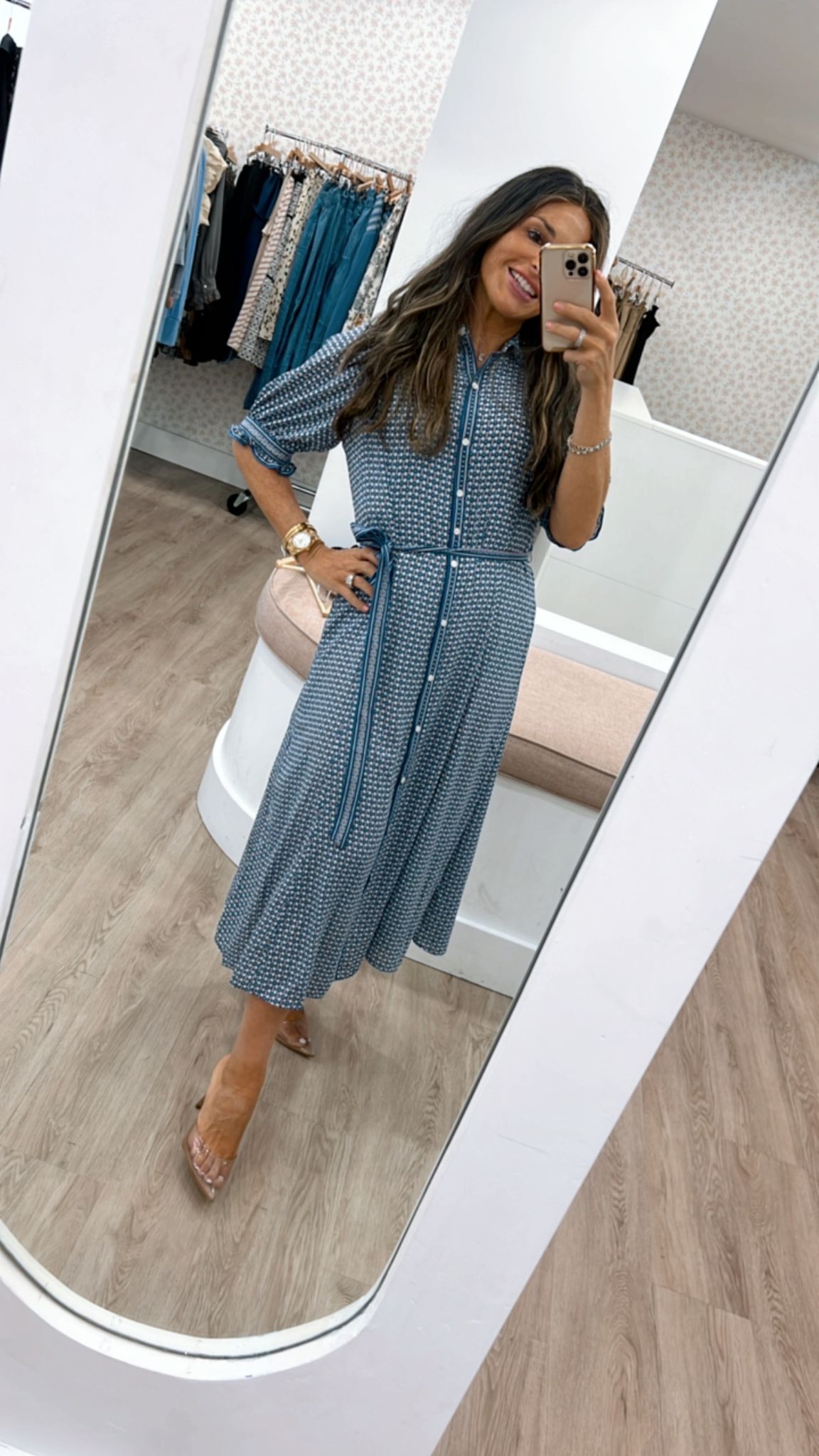 Collared Shirt Dress