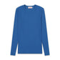 Wide Ribbed Crew - Royal Blue