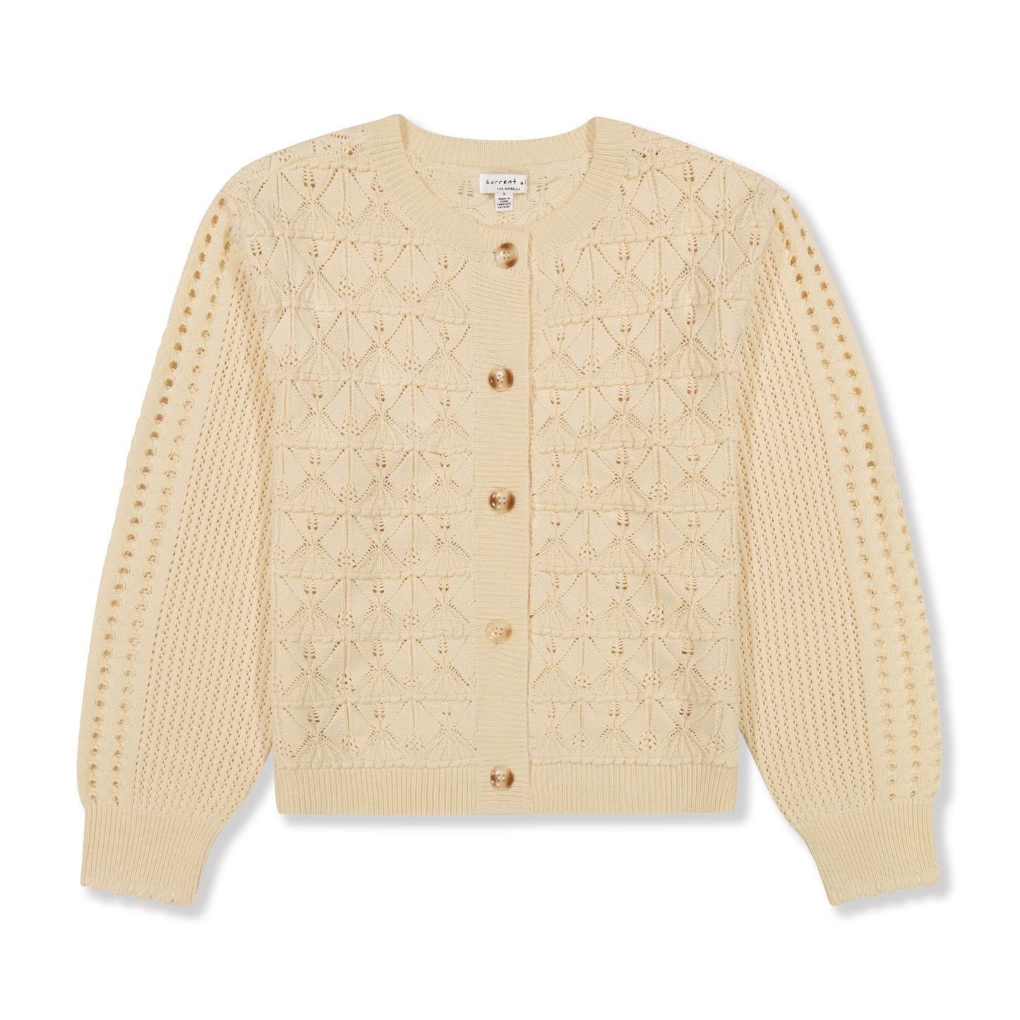 Ivory Crochet Sweater cardigan