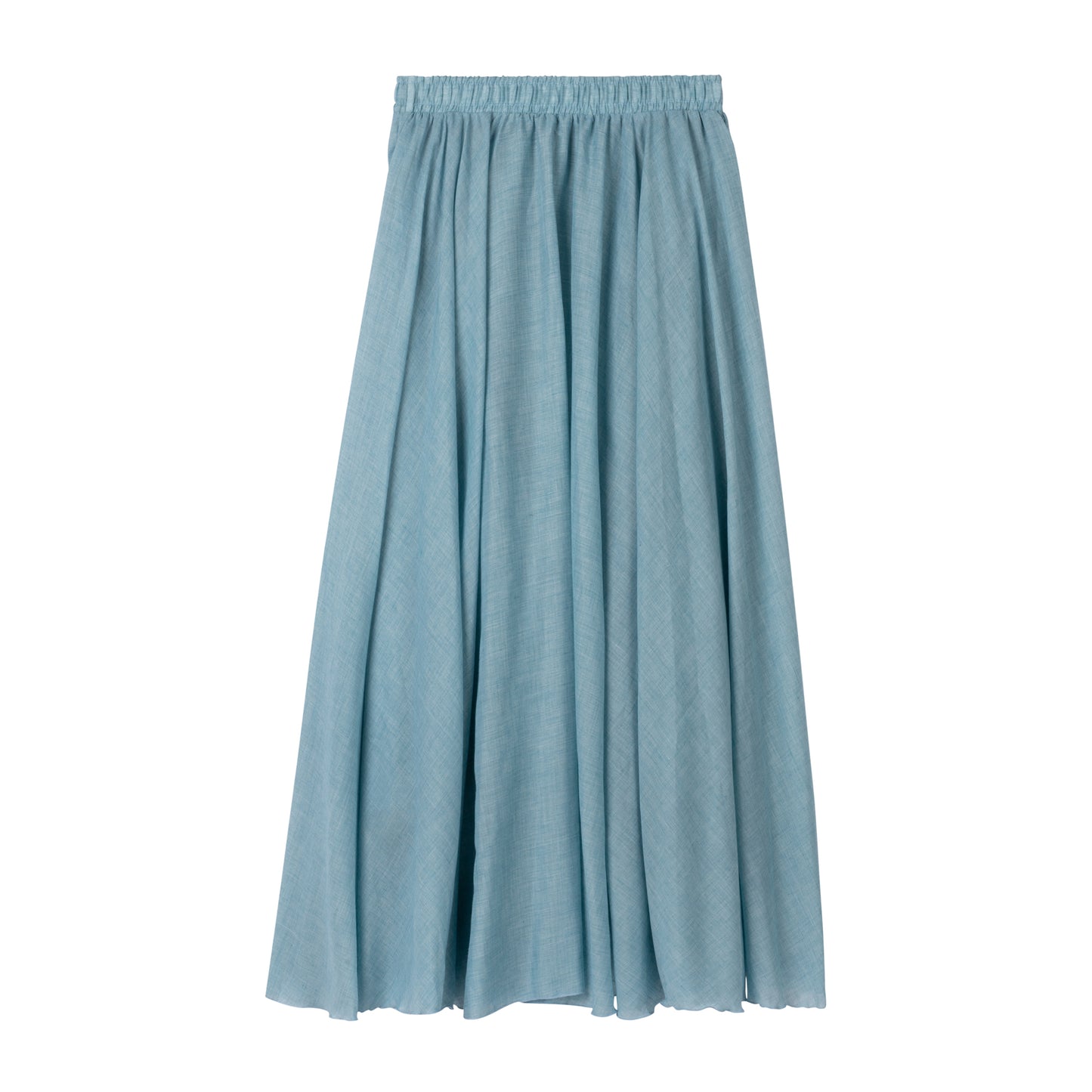 Lightweight Summer Skirt- Sky Blue